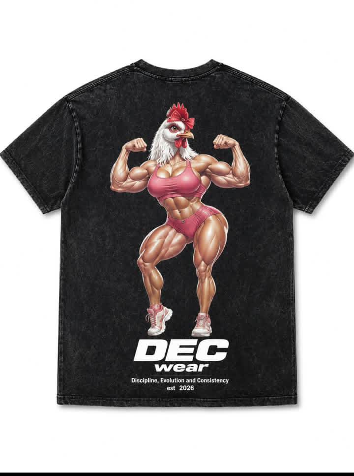 Camiseta DECWEAR Oversized Heavy Dress Edition - Trás
